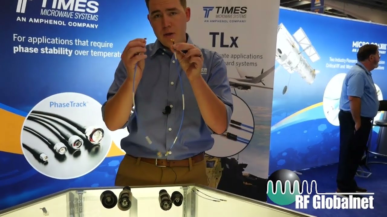 Demonstrating the Times Locking Connector System | IMS 2025 Interview with Microwave Journal