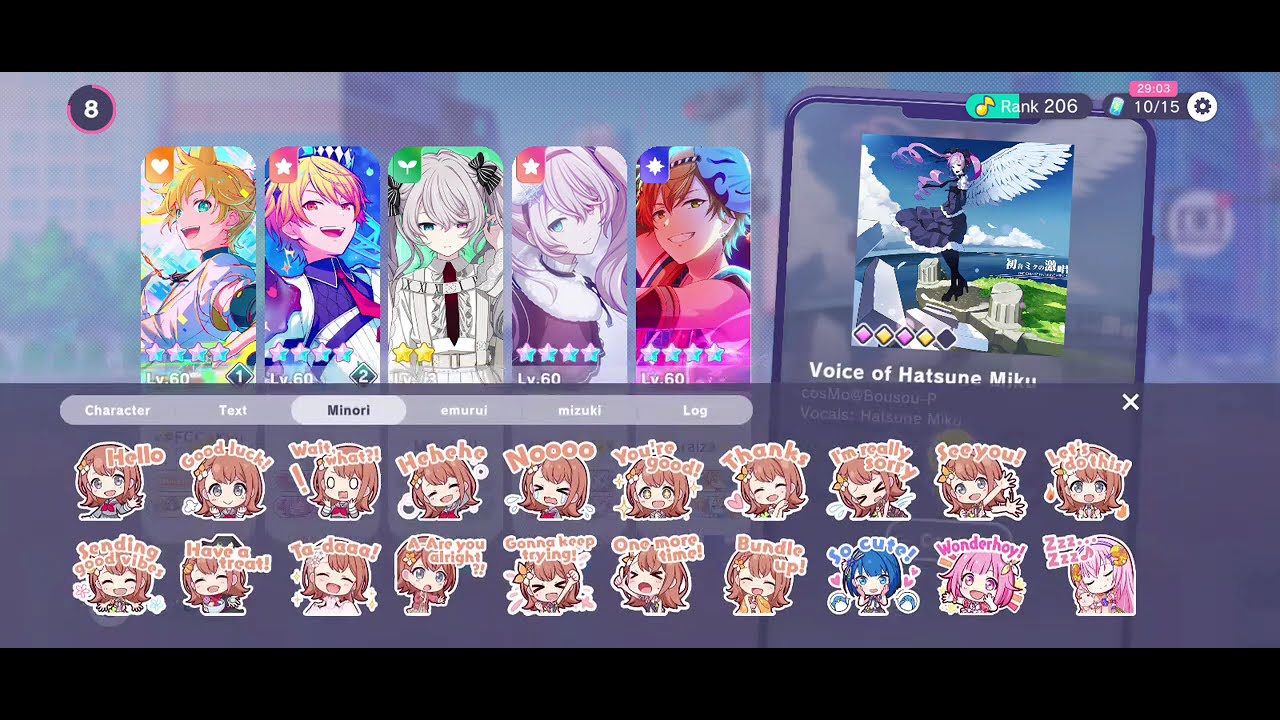 Literally just doing pjsk dailies until I become famous: Day 42