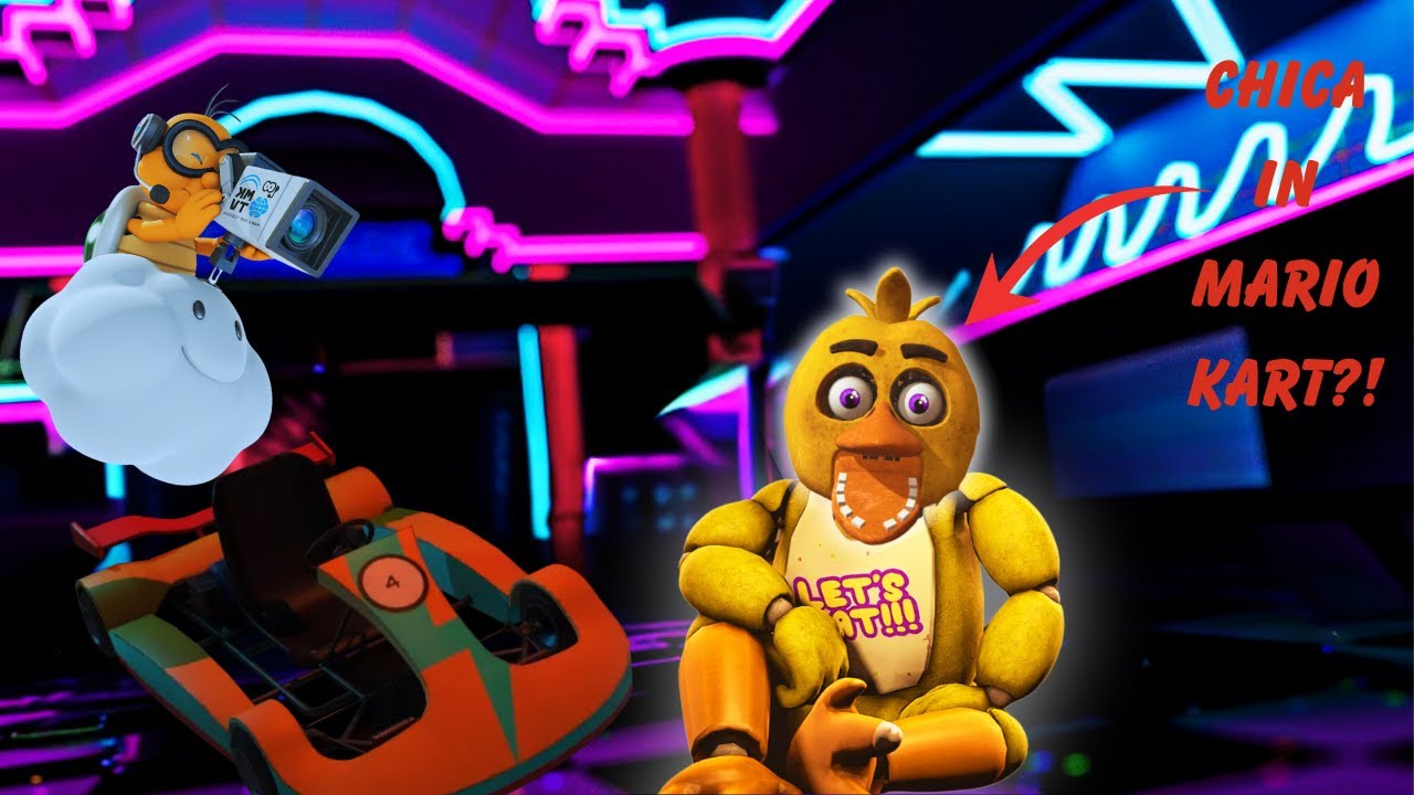 FNAF’s Chica is in Mario Kart 8 Deluxe?! (She’s Ready to Jumpscare the Competition!)