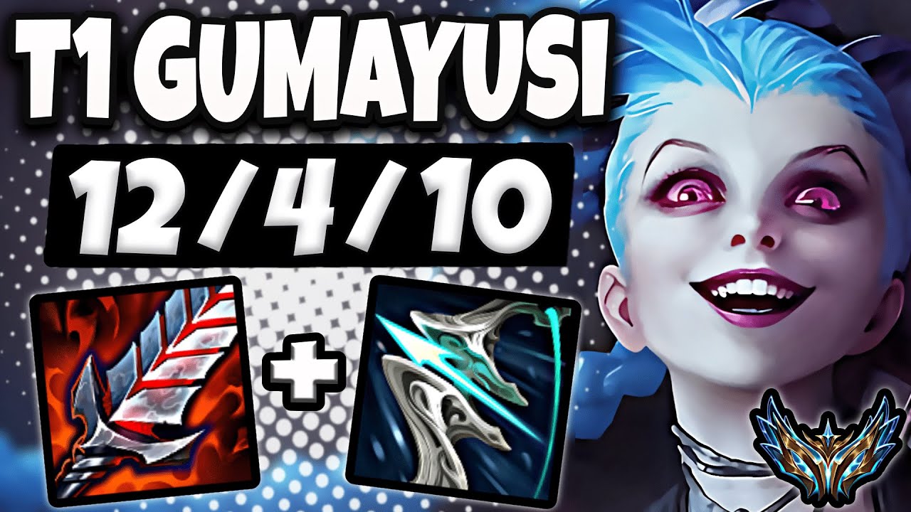 T1 Gumayusi Jinx vs Ezreal [ ADC ] Patch 13.8 Korea Challenger ✅