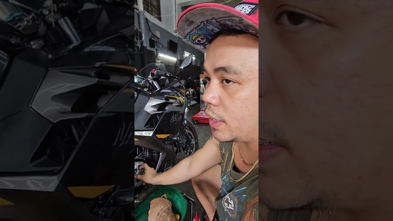 Kawasaki Ninja400 Done Replace Clutch Lining.  