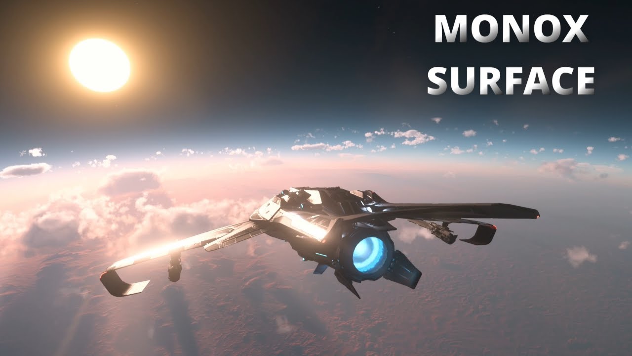 Exploring Monox Surface with a Casual Flight - Star Citizen 4.3.2