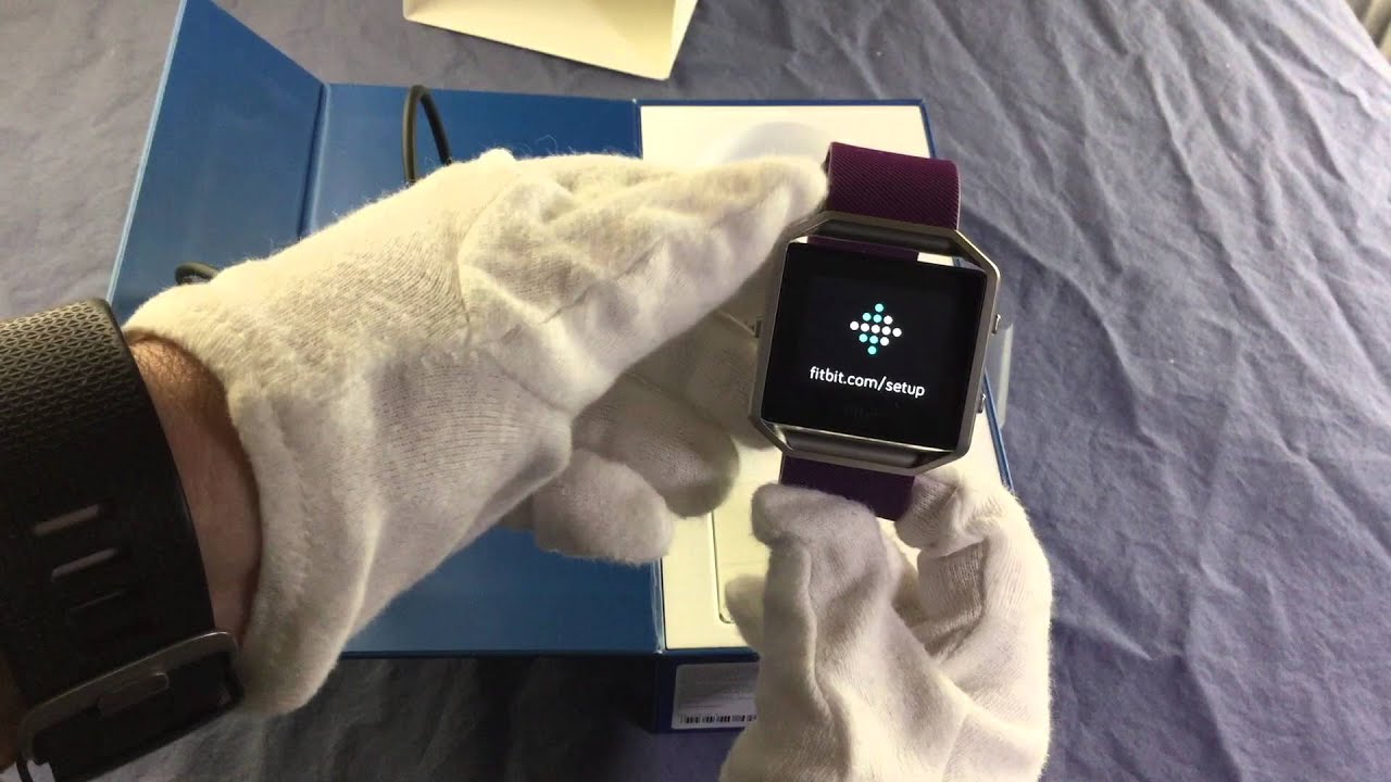 Fitbit Blaze Unboxing