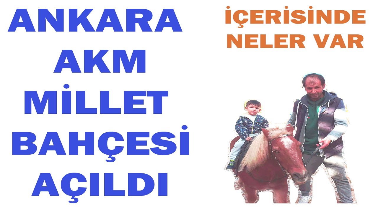 Ankara Millet Bahçesi / 4K / DETAYLI GEZİ