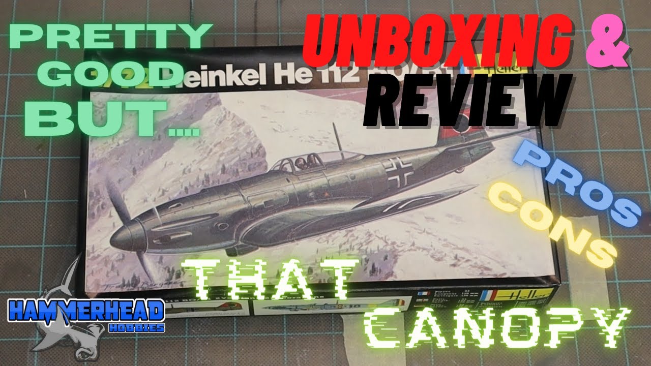 Heller Heinkel He 112 - Unboxing and Review