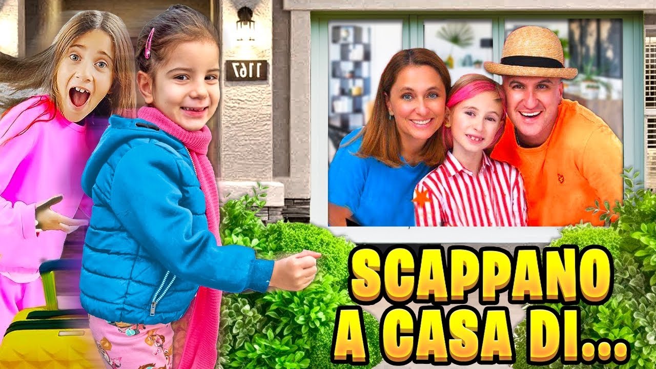 AURORA SCAPPA DI CASA CON LA SUA NUOVA AMICA GIADA PER ANDARE A VIVERE A CASA DI SALVO E GIORGIA!