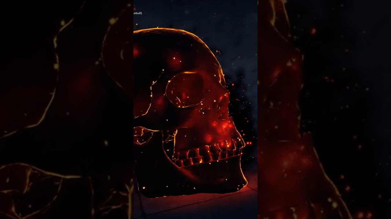 UE4 - Tutorial - Niagara Skull Mesh Particles