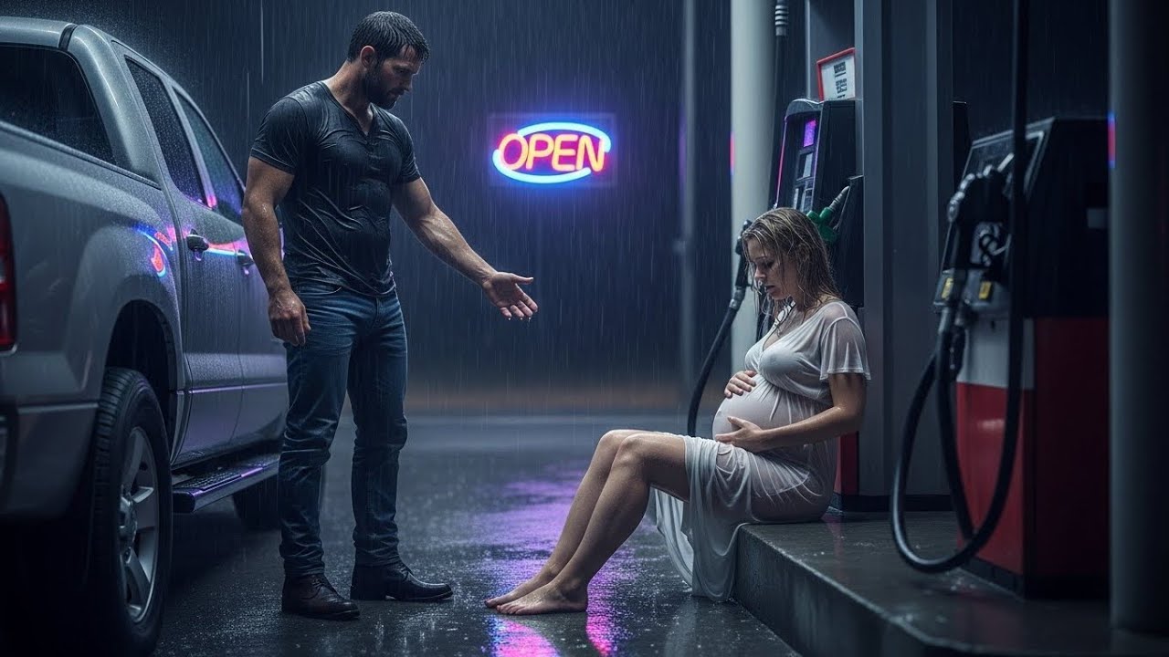 Undercover Single Dad Found a Pregnant Girl Crying at Gas Station—Unaware She Was a CEO Millionaire…