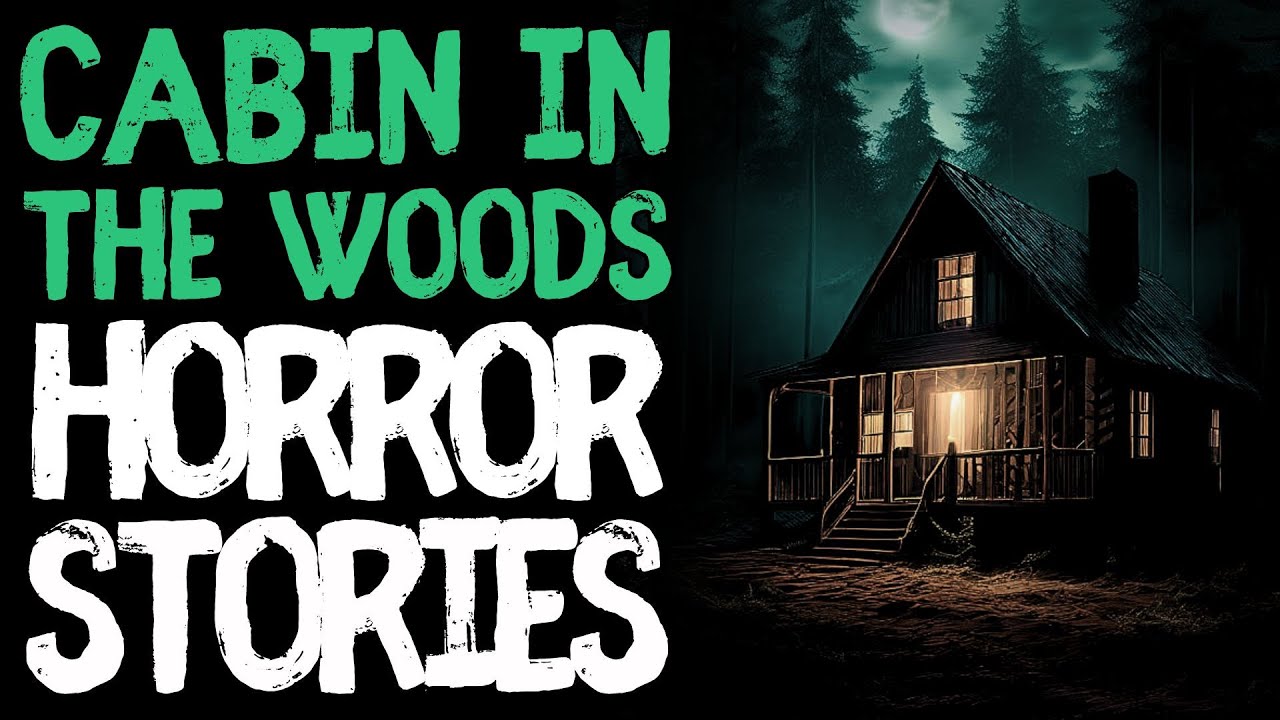 True Cabin in the Woods Scary Horror Stories for Sleep | Black Screen With Rain Sounds