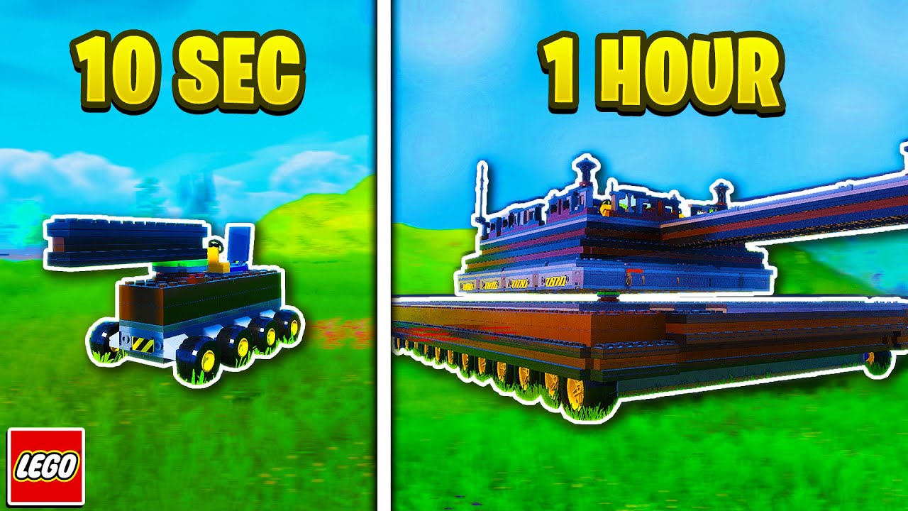 Building a Tank in 10 Seconds vs 1 Hour!
