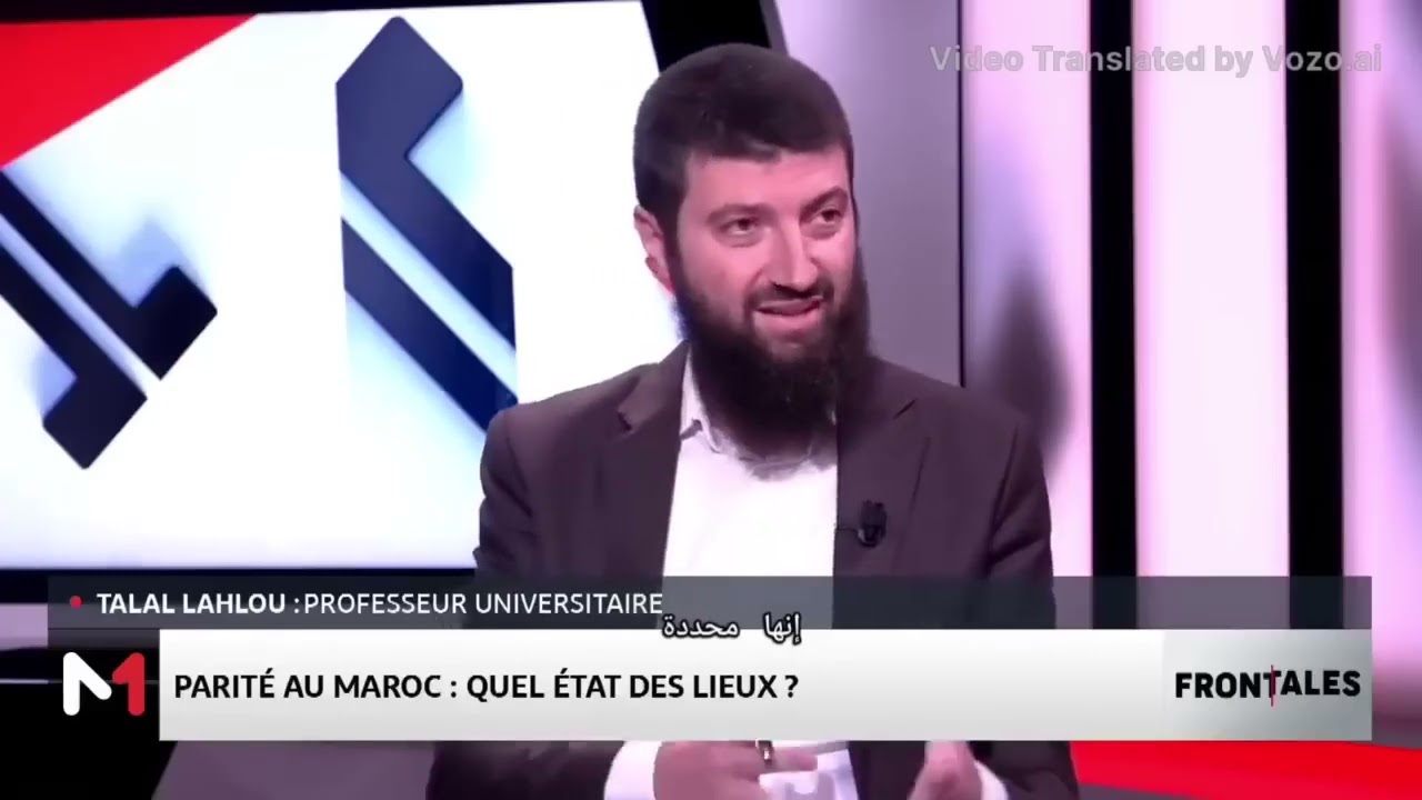 مناظرة الدكتور طلال لحلو وعصيد مترجمة