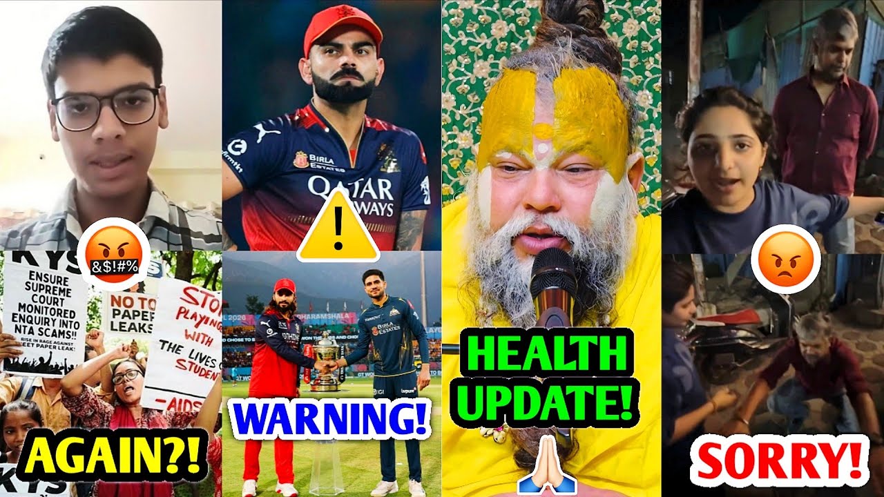 NO WAY! When Will This STOP?! 😡 RCB Fans WARNING ⚠️ Allen Vs CarryMinati, Premanand ji, CBSE & NTA |
