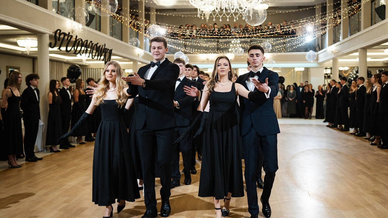Niezapomniany tradycyjny POLONEZ!  | Studniówka 2026 | II LO Piotrków Trybunalski