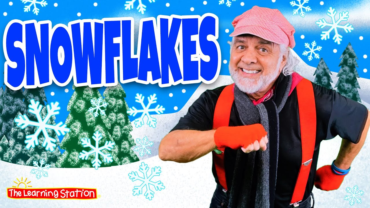 Snowflakes Song ♫ Winter Dance Song ♫ Brain Breaks Songs For Kids ♫ Songs by The Learning Station