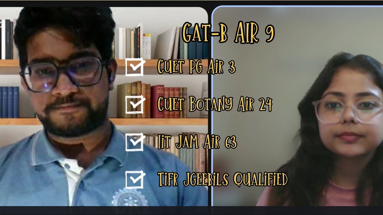 Gat-B AIR-9|CUET PG AIR-3|IIT JAM AIR 63|TIFR qualified|podcast with~Prabhupada Mishra 