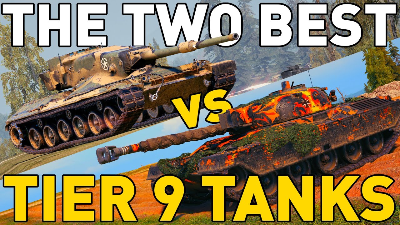 Два ЛУЧШИХ танка 9 уровня в World of Tanks!