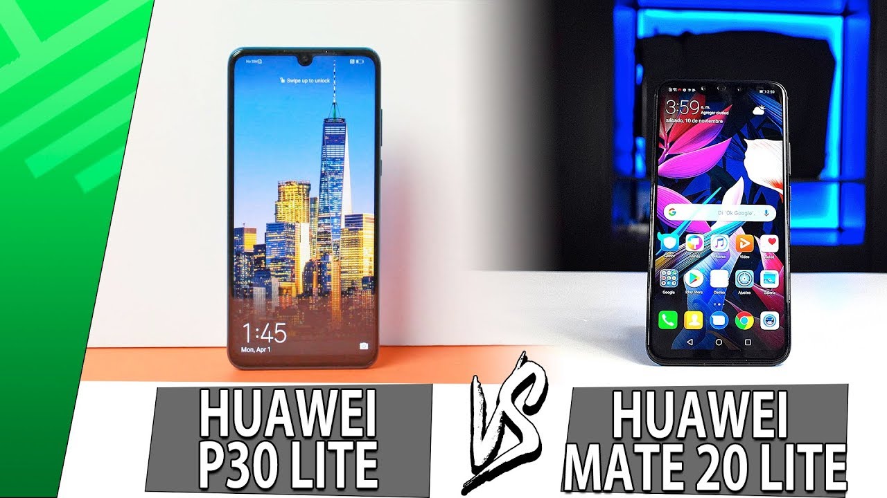 Huawei P30 Lite VS Huawei Mate 20 Lite | Enfrentamiento | Top Pulso