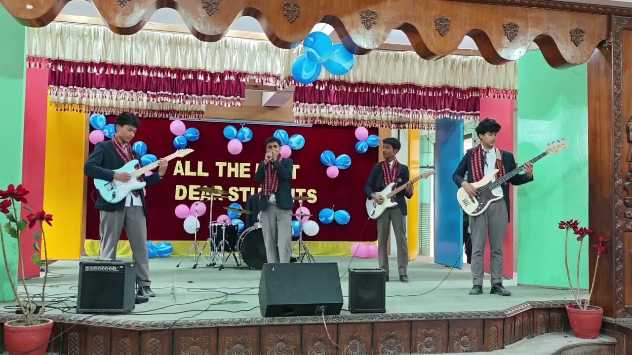 Nepal DonBosco School SEE batch 2082 farewell performance by the NEPALIKA band of class 10 students.