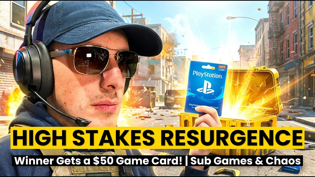 HIGH STAKES RESURGENCE: Winner Gets a $50 Game Card! | Sub Games & Chaos