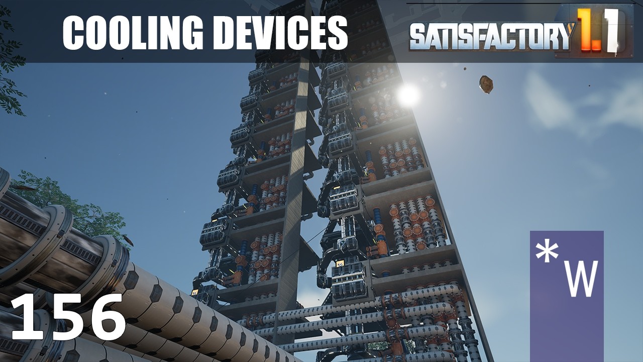 COOLING DEVICES Factory Part 1 - SATISFACTORY 05.157
