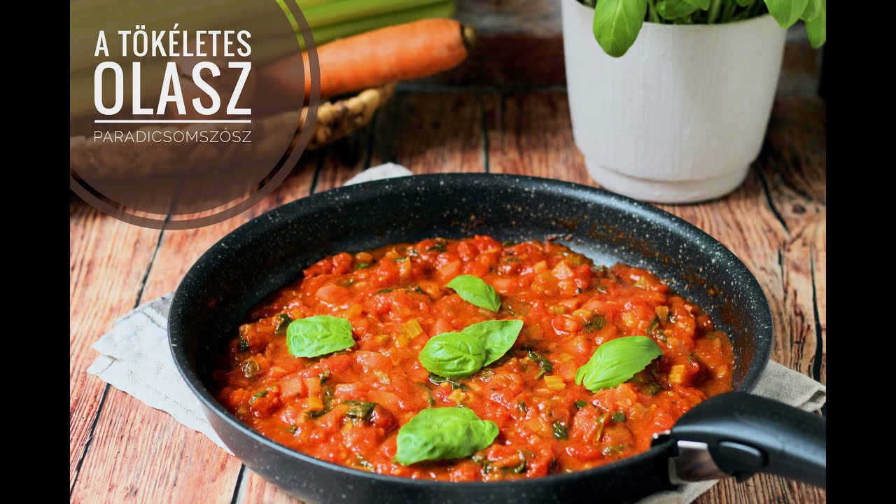 Tökéletes olasz paradicsomszósz