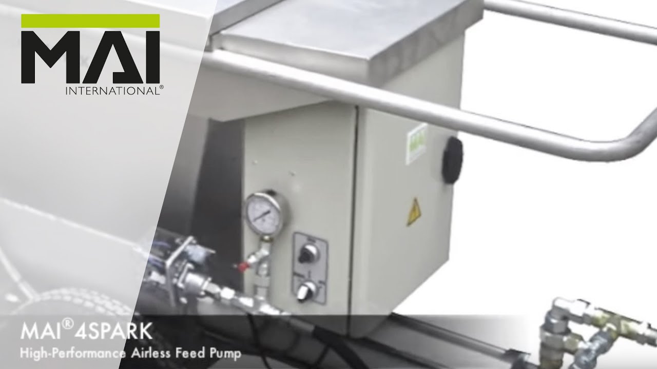 MAI®4SPARK - the hight-performance AIRLESS pump