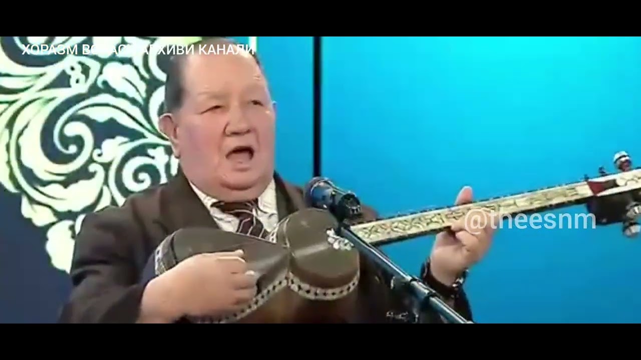 Каландар Матякубов ижодидан. Хоразм МТРК архивидан.