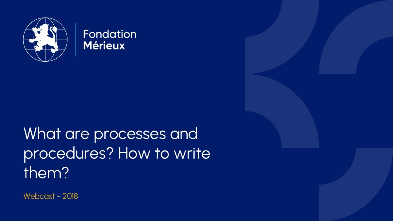 What are processes and procedures? How to write them?