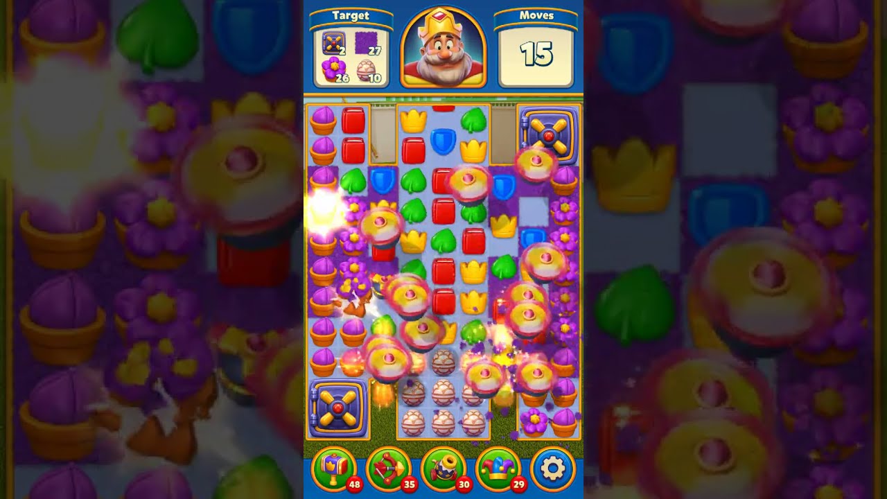 Royal Match level 444 🏰 No Boosters #Bubunka