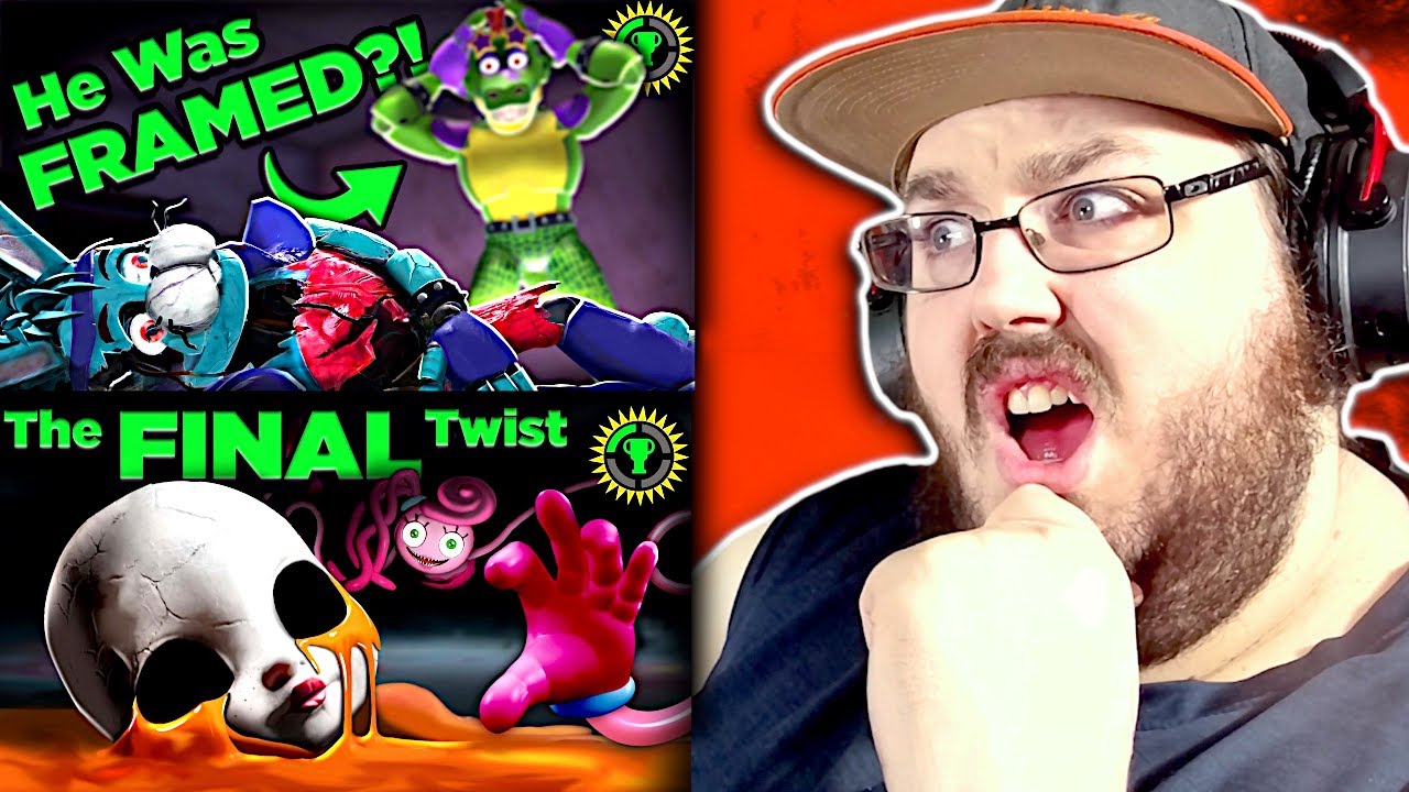 Теория игр: ваши теории FNAF и финальная тайна 5-й главы Poppy Playtime РАЗГАДАНА! РЕАКЦИЯ!!!