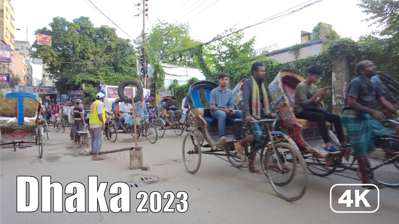 【Bangladesh Walk 4K】Old Dhaka | 2023
