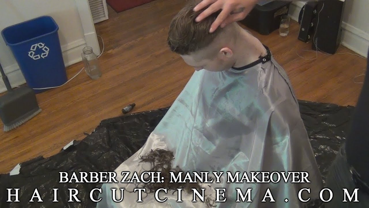 HaircutCinema.com - Barber Zach: A Manly Makeover (Preview)