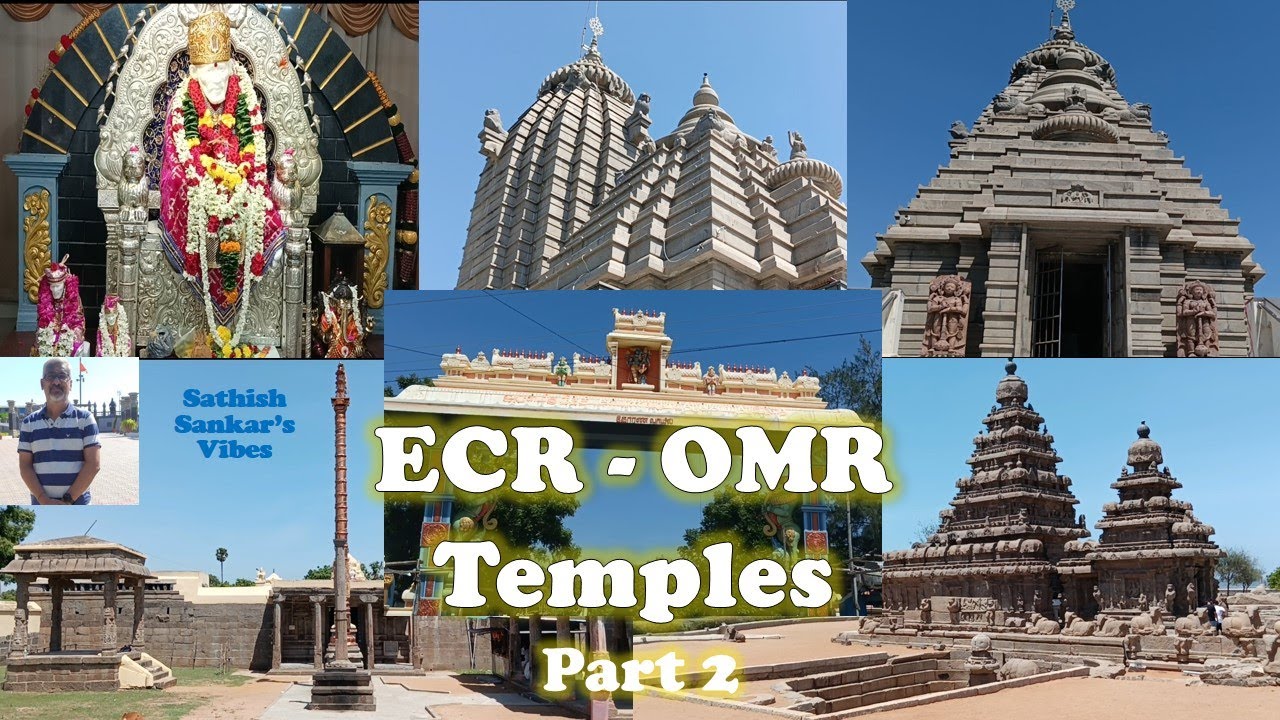 Temples on East Coast Road| Historical and Modern temples of Chennai| ECR-OMR Temples| Part-2