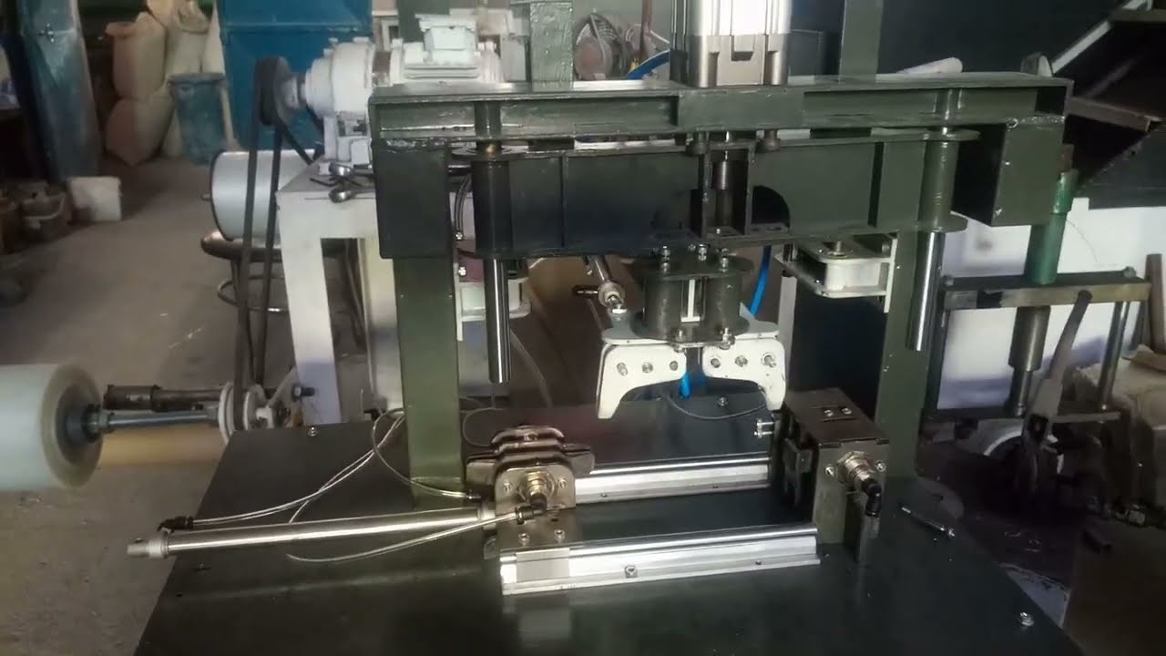 Ultrasonik Titreşimle Yapıştırma Yapan Robot Makine | PinoMATIC PLC Kontroll&uuml; Otomasyon Sistemi