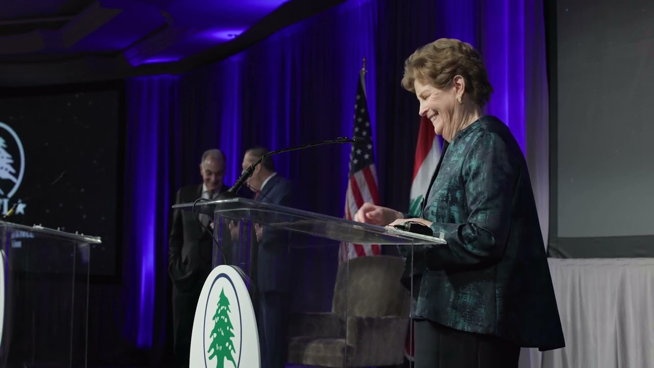 Senator Jeanne Shaheen Receives the Philip C. Habib Award at the 2024 ATFL Annual Awards Gala Dinner