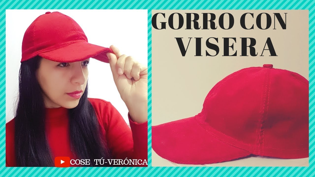 GORRO CON VISERA (tutorial)