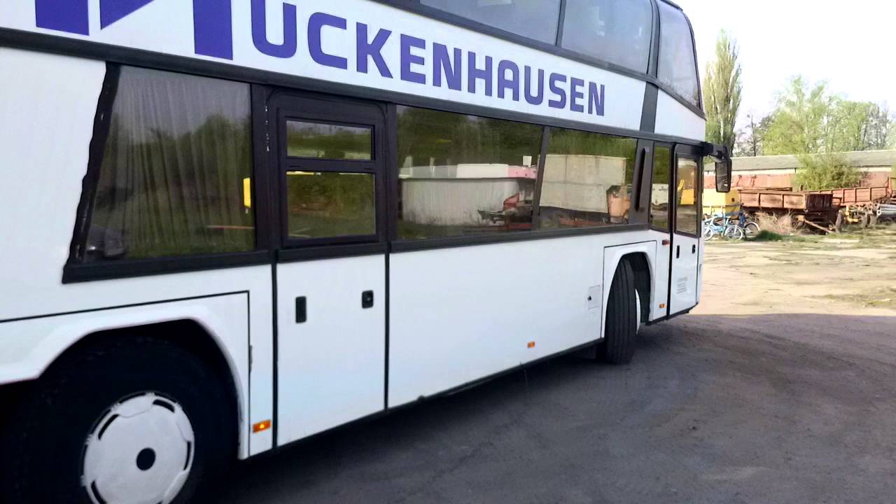 1998 Neoplan N122, white test drive