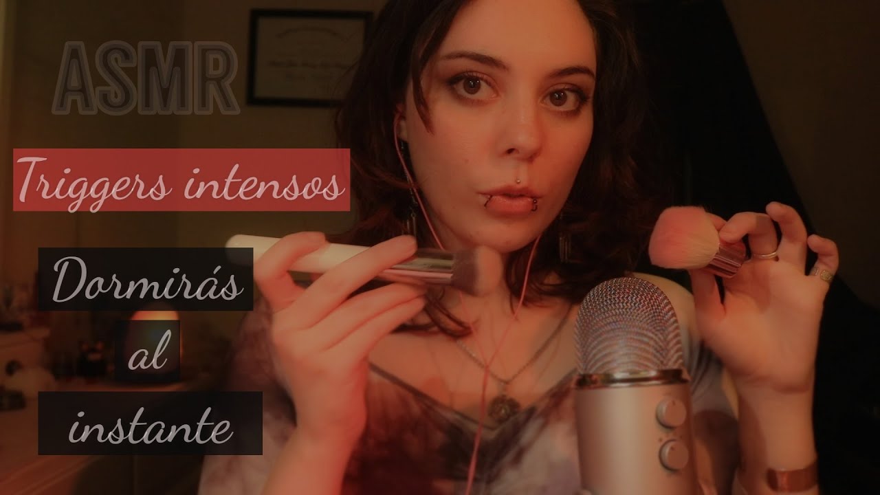 ⚡Los sonidos mas SENSIBLES en tus oídos|Blue yeti //intense mic brushing, susurros oreja a oreja💋