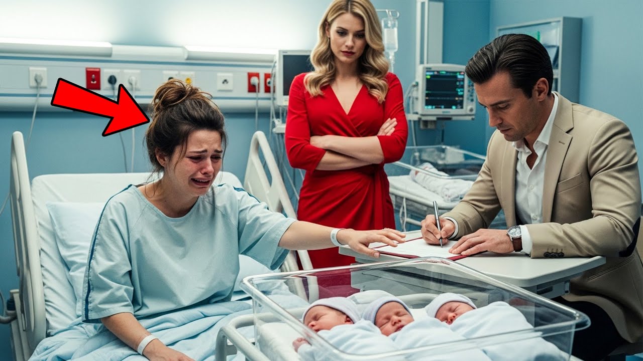 CEO Divorced His Wife Minutes After She Gave Birth to Triplets—Unaware She Inherited Billions Empire