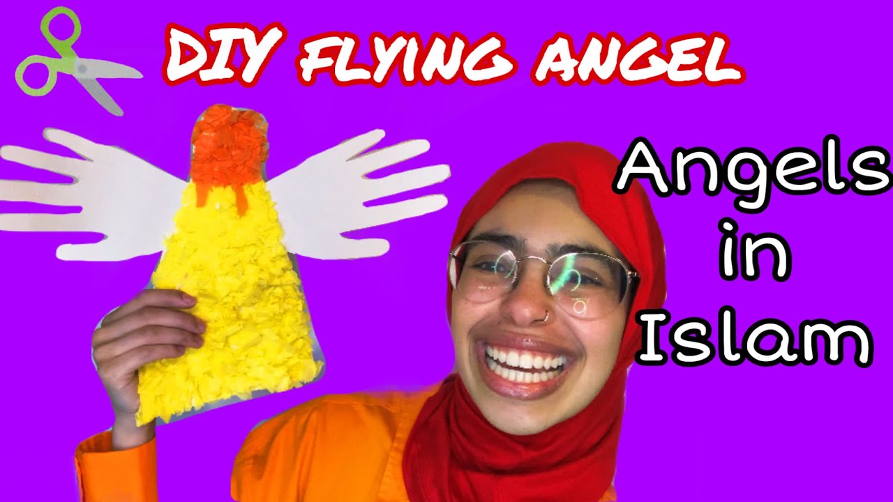 What are angels like in Islam? A craft for kids to learn!