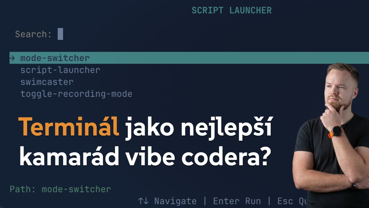 Nejjednodušší cesta k lokální AI automatizaci? Terminál + vibe coding