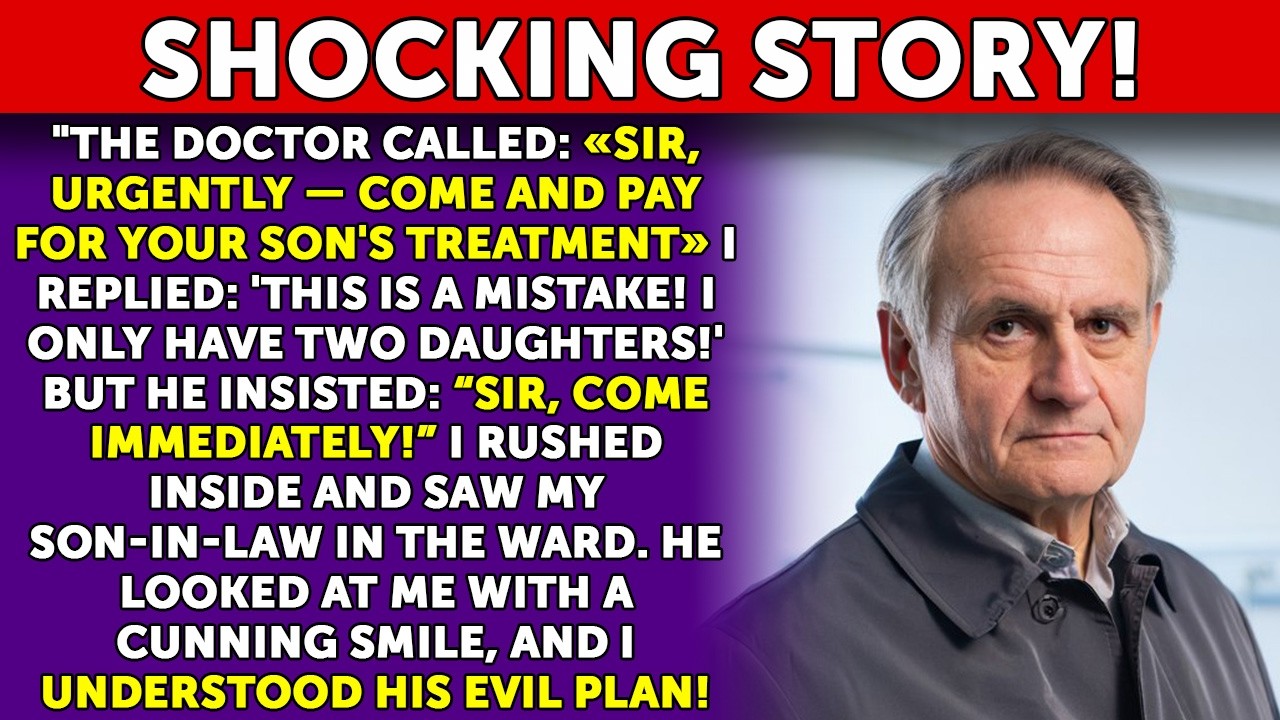 The Doctor Called Me: “Come And Pay For Your Son's Treatment.” I Replied: “I Don't Have A Son!”