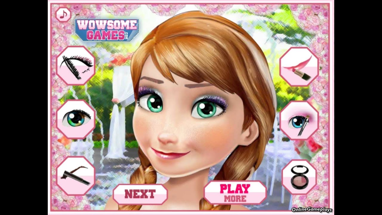 Anna Wedding Party Frozen Princess Games For Girls