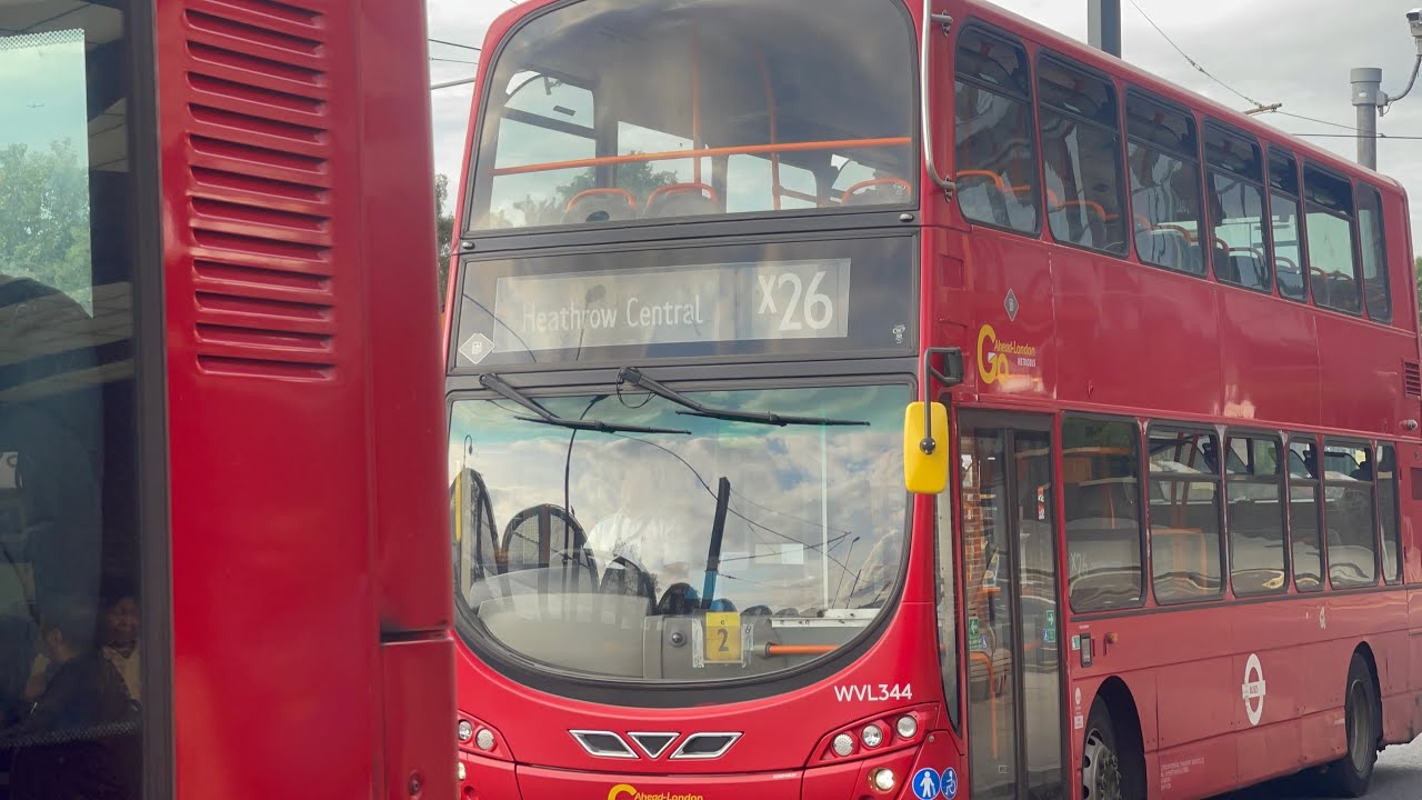 Shabby FRV - TFL Bus Route X26: West Croydon - Heathrow Central | Volvo B9TL / Gemini 2 - Metrobus!!