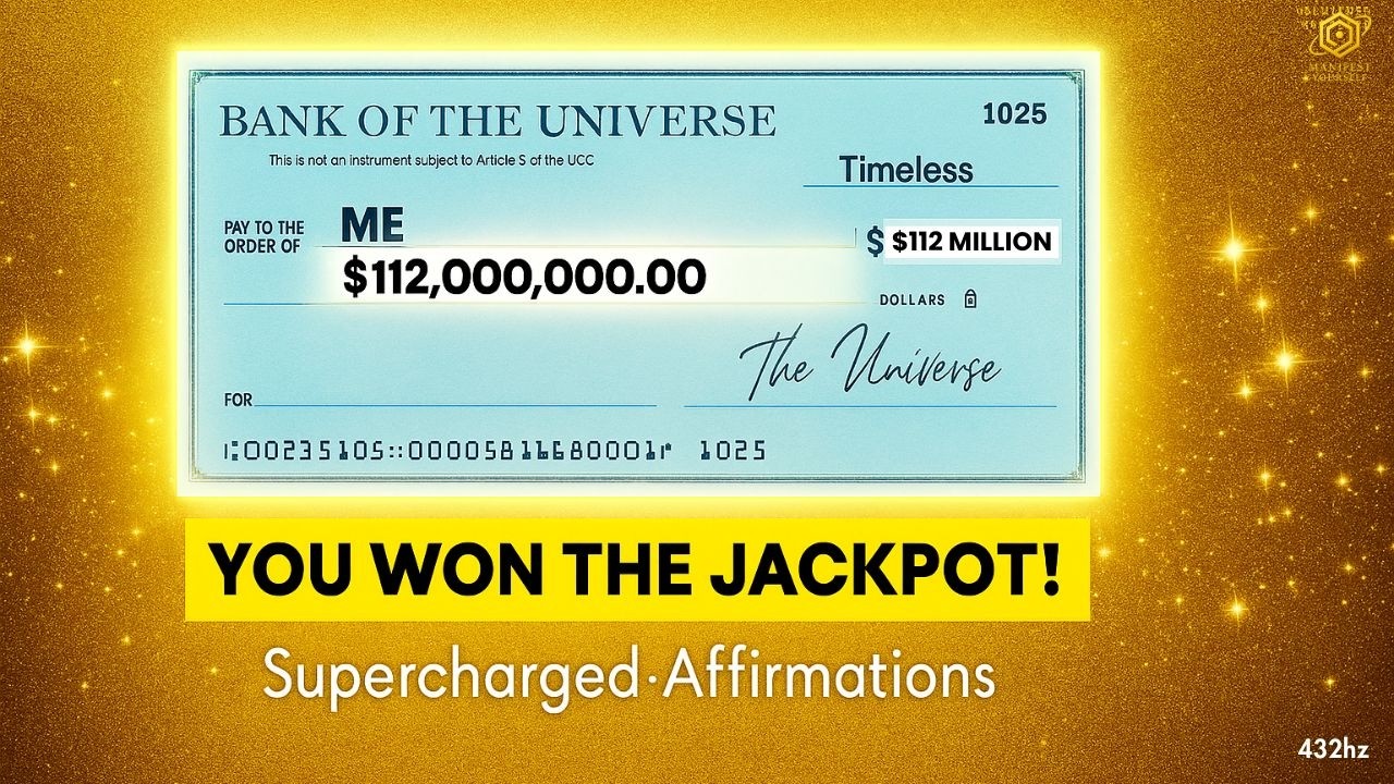 I Woke Up a Lottery Winner – Jackpot Energy Subliminals (Listen All Night)