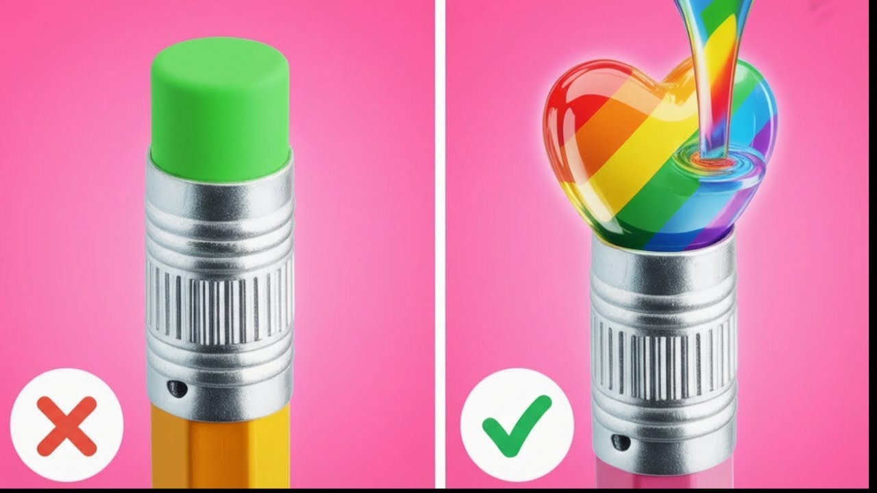 GADGETURI ȘCOLARE EPICE ȘI TRUCURI || Idei de Meșteșuguri Tari și Furtive de la 123 GO!