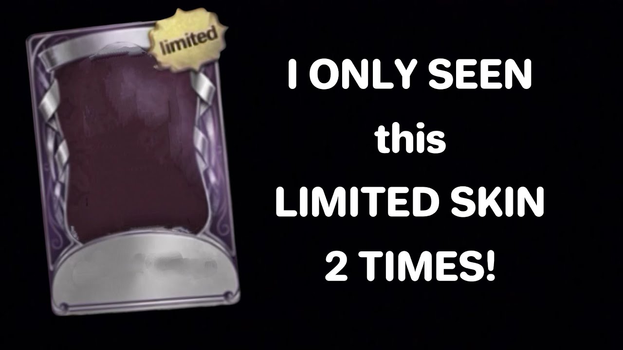 I ONLY SEEN THIS LIMITED SKIN 2 TIMES! / Identity V
