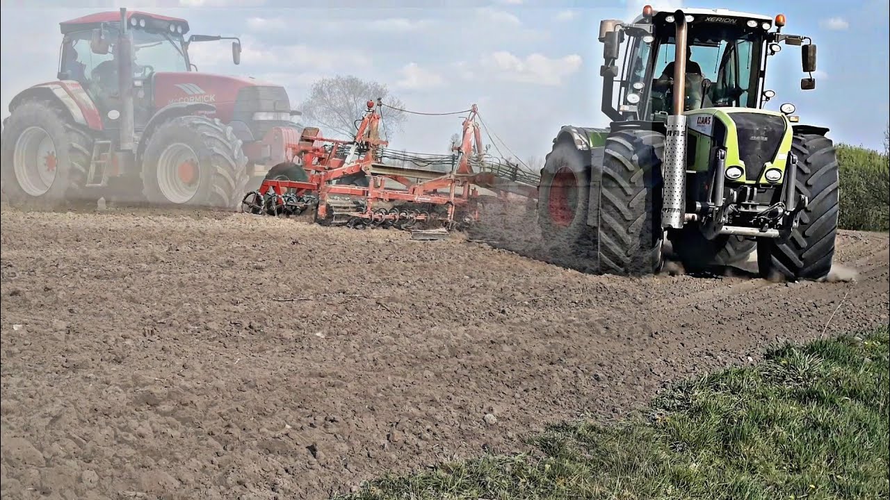 PGR CHODECZEK ☆UPRAWA  NA WIELKĄ SKALĘ  ☆CLAAS XERION 3800 & MCCORMICK XTX 200 ☆