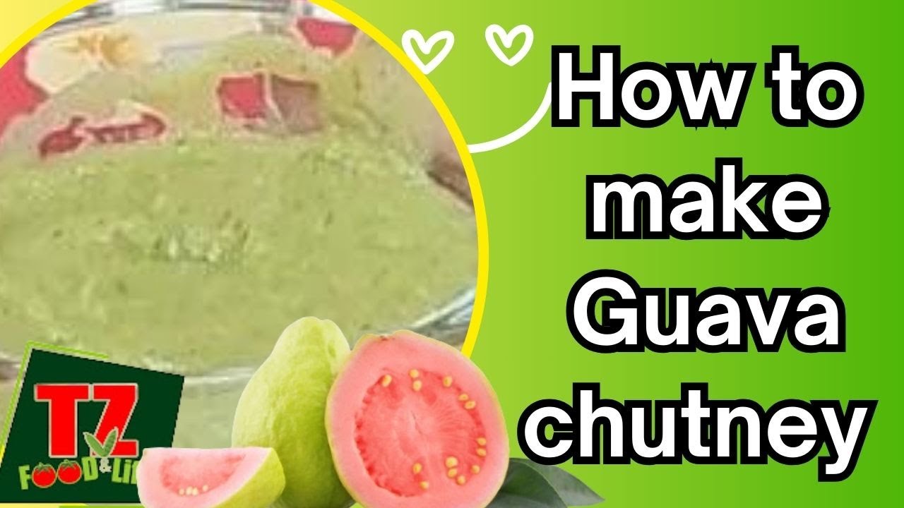 New Recipe of Amrood di Chutney kis kis ne khayee ?How to make Guava chutney just learn