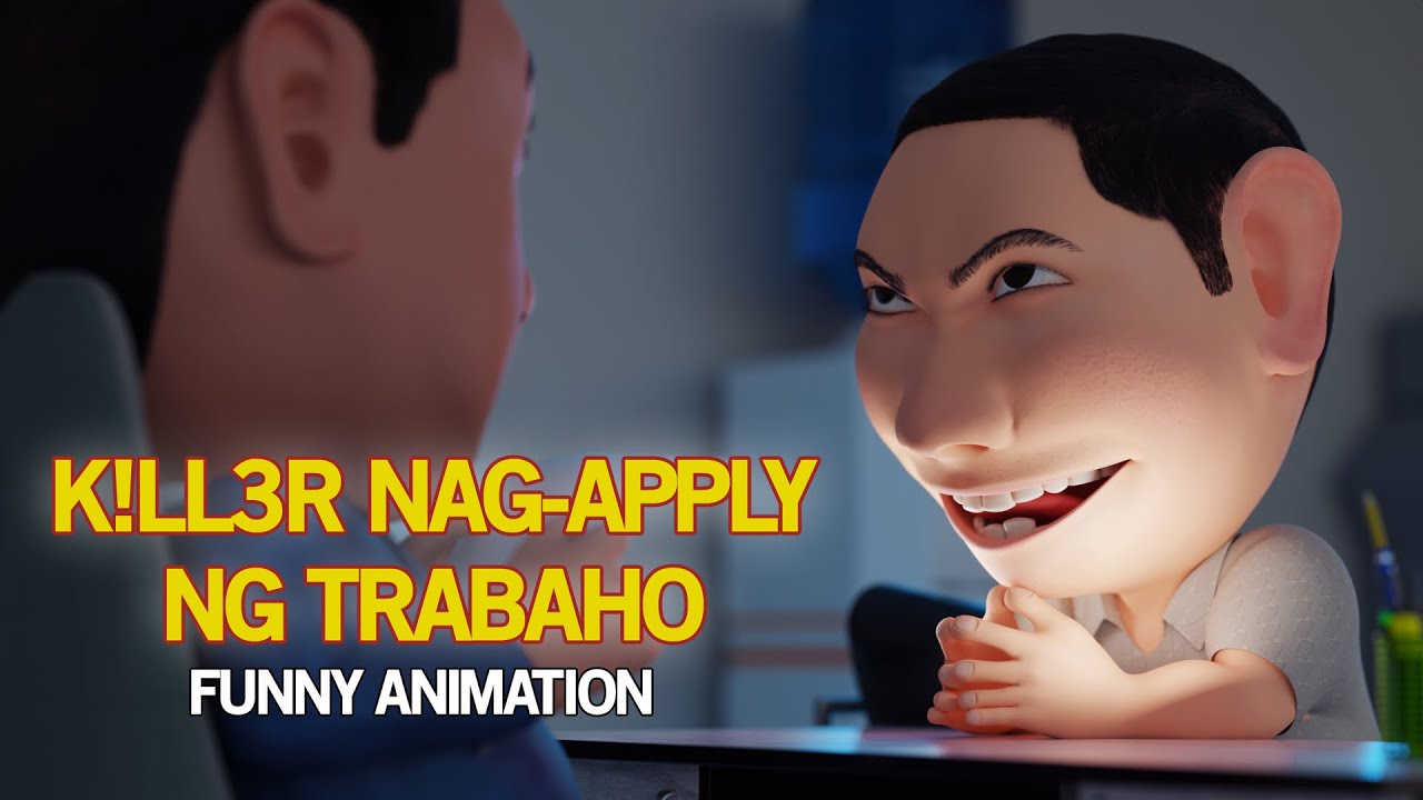 Paano Ang K!LL3R Mag-apply Ng Trabaho | Funny Animation | Jannel 3D